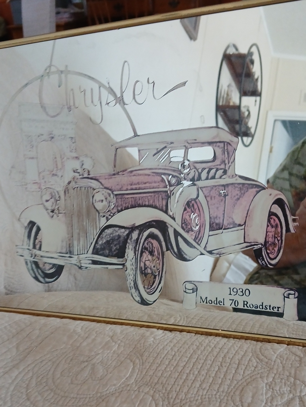 1930 Model 70 Roadster Framed Art